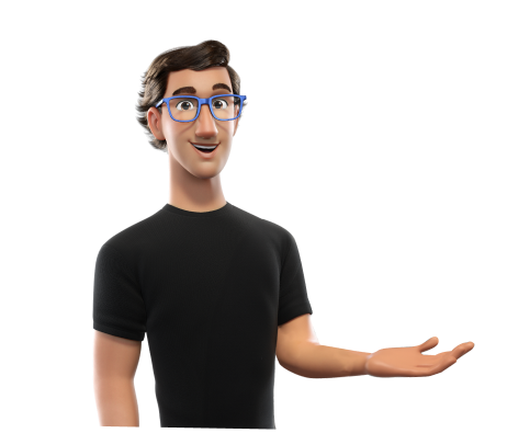 Imagem do Vince estendendo o braço.